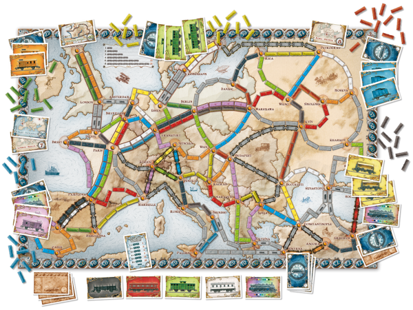 Les Aventuriers Du Rail Europe – Image 2