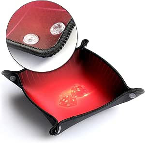 Wogamat Piste De Dés Rouge 21X21Cm