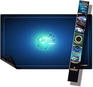 Wogamat Tapis Multijeux Bleu Taille 2 (60X100Cm)