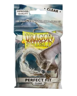 Dragon Shield 100 Perfect Fit Sleeves - Clear