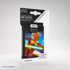 Gamegenic 60 Art Sleeves - Star Wars Unlimited Ashoka