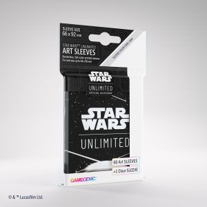 Gamegenic 60 Art Sleeves - Star Wars Unlimited Black