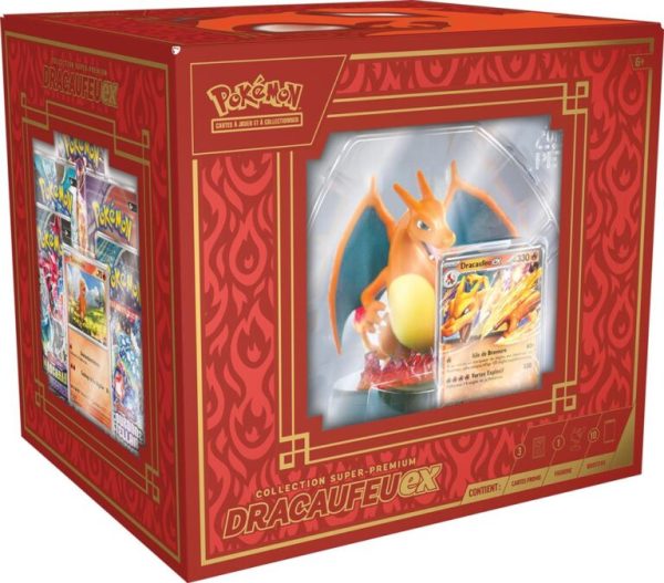 Coffret Collection Super premium Dracaufeu Ex - Pokémon FR