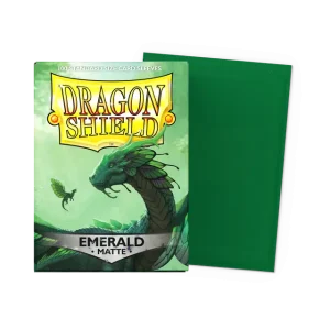 Dragon Shield 100 Sleeves - Emerald Matte