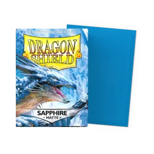 Dragon Shield 100 Sleeves - Sapphire Matte