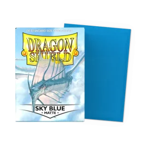 Dragon Shield 100 Sleeves - Sky Blue Matte