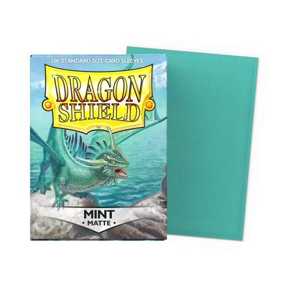 Dragon Shield 100 Sleeves - Mint Matte