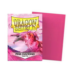 Dragon Shield 100 Sleeves - Pink Diamond Matte