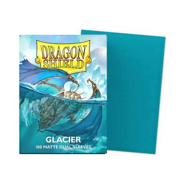 Dragon Shield 100 Sleeves - Glacier Matte Dual