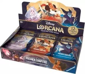 Display - Boite de 24 boosters Premier Chapitre - Disney Lorcana FR
