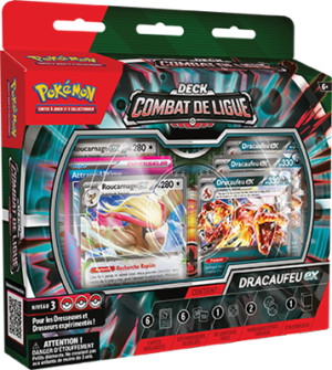 Deck combat de ligue Dracaufeu Ex - Pokémon FR