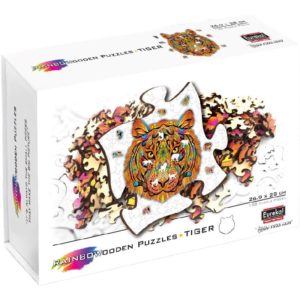 Rainbow Wooden Puzzle Tigre 139 pcs