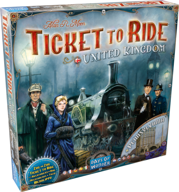Les Aventuriers du Rail United Kingdom + Pennsylvanie