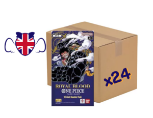 Précommande - Case de 24 Blisters OP10 - Royal Blood - One Piece EN