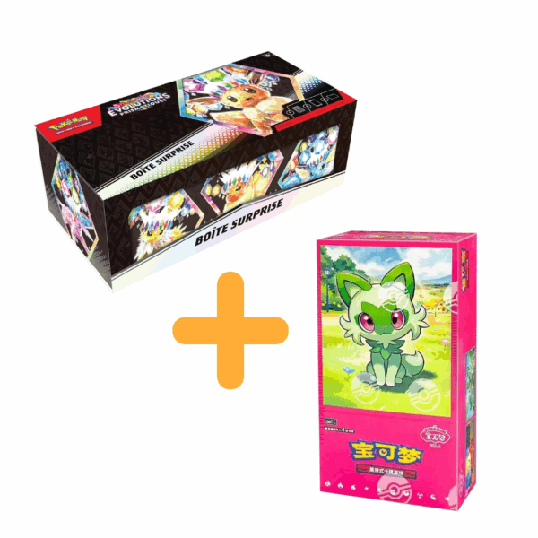 Pack Pokémon - Boîte Surprise EV8.5 + Display Gem Pack Chinois