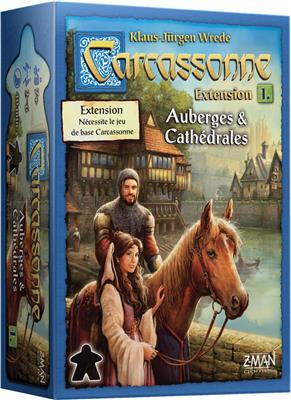 Carcassonne : Auberges & Cathédrales (Extension 1)