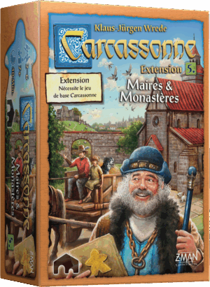Carcassonne : Maires & Monastères (Extension 5)