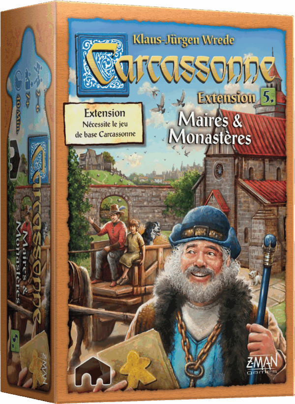 Carcassonne : Maires & Monastères (Extension 5)