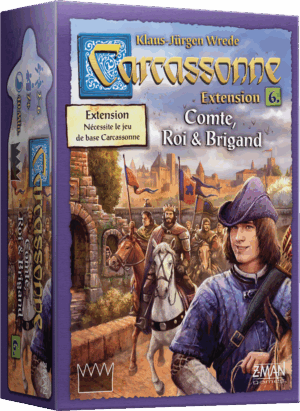 Carcassonne : Comte, Roi & Brigand (Extension 6)
