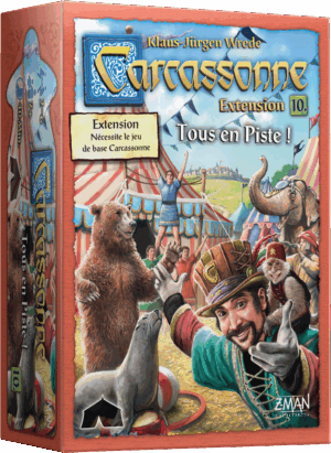 Carcassonne : Tous en piste ! (Extension 10)