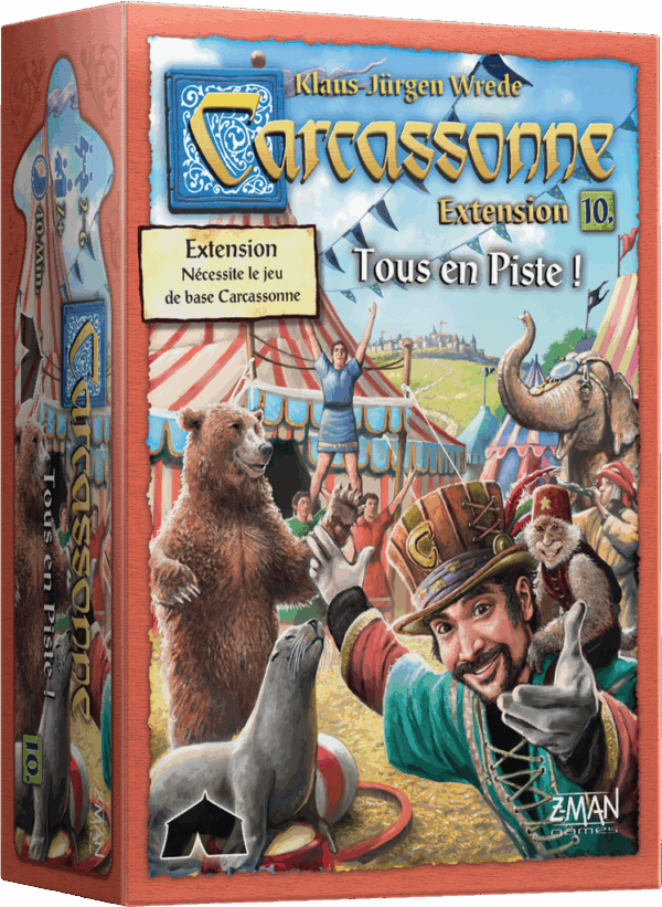 Carcassonne : Tous en piste ! (Extension 10)