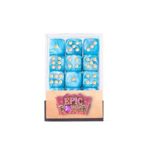 Dés (12mm) - Epic Forge EF0009b : Bleu