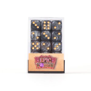 Dés (12mm) Epic Forge EF0009 : Noir