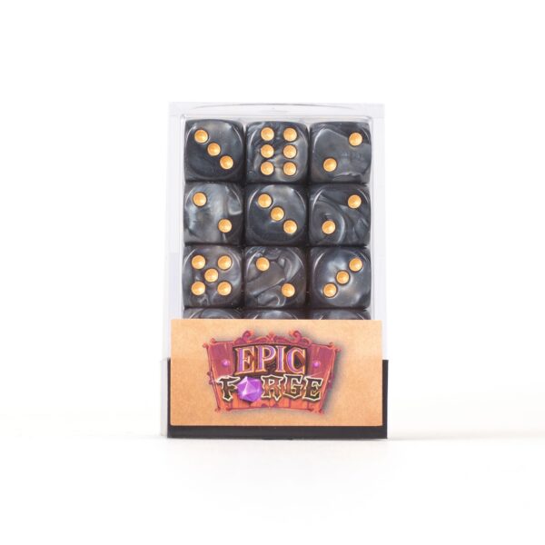 Dés (12mm) Epic Forge EF0009 : Noir