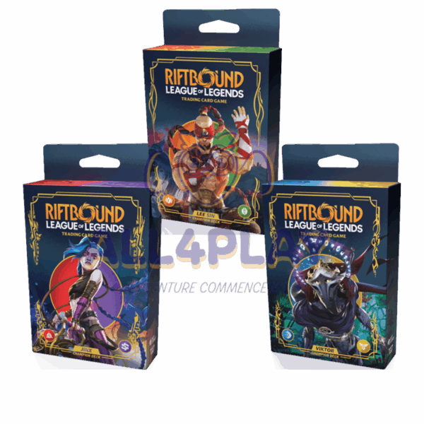 [Précommande] Lot des 3 Decks de Champion - Riftbound : League of Legends EN