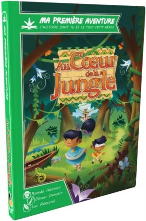Livre Ma Première Aventure : Au Cœur de la Jungle
