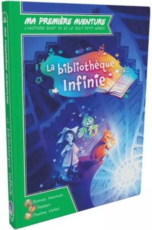 Livre Ma Première Aventure : La Bibliothèque Infinie