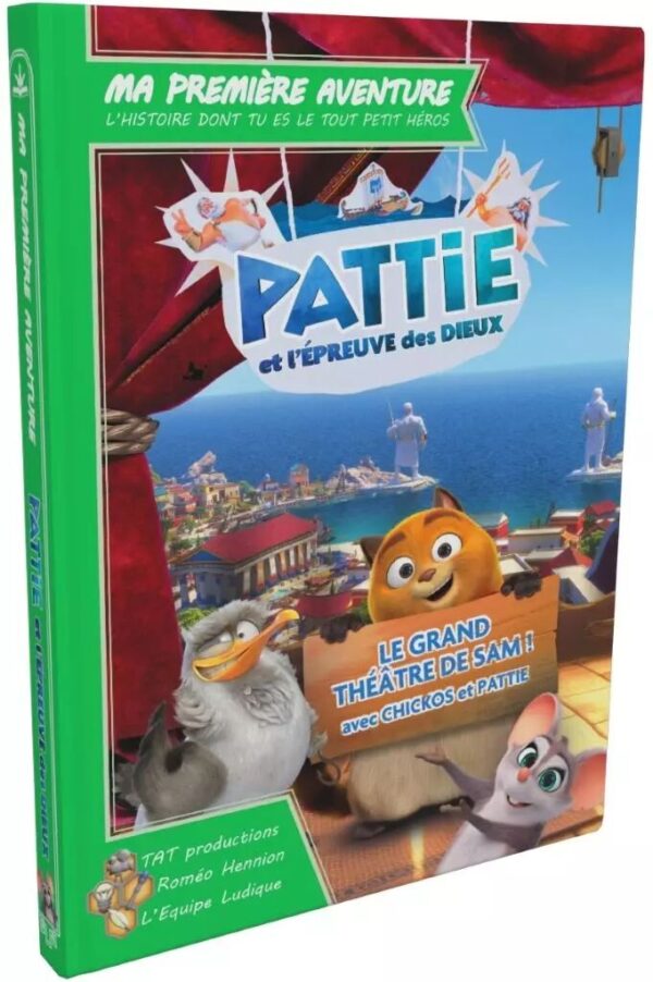 Livre Ma Première Aventure : Pattie et l’Épreuve des Dieux
