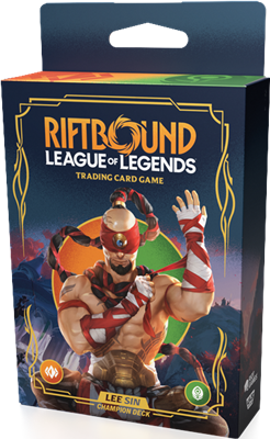 [Précommande] Deck de Champion - Lee Sin - Riftbound : League of Legends  EN