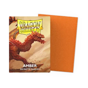 Dragon Shield 100 Sleeves - Amber
