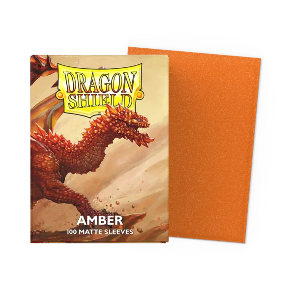 Dragon Shield 100 Sleeves - Amber