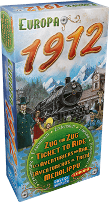 Les Aventuriers du Rail Europe 1912 (Extension)