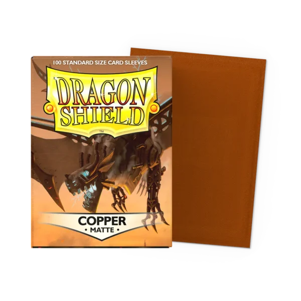Dragon Shield 100 Sleeves - Copper