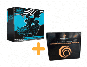 Pack ETB Foudre Noire EV10.5 + Protection Acrylique Treasure Wise - Pokémon FR