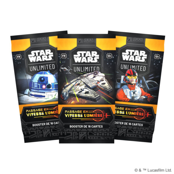 (soldes) Lot de 10 boosters SWU passage en vitesse lumière