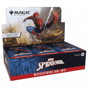 Boîte de 30 boosters de jeu Spider-Man - Magic FR