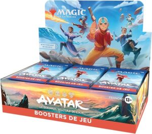 Boîte de 30 boosters de jeu Avatar le Dernier Maître de l'Air - Magic FR