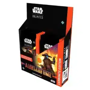 Boîte de 12 boosters Carbonite - Sans Foi ni Loi - SWU EN
