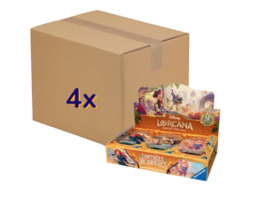 Case de 4 Displays Chapitre 12 - Contrées Inconnues - Disney Lorcana FR